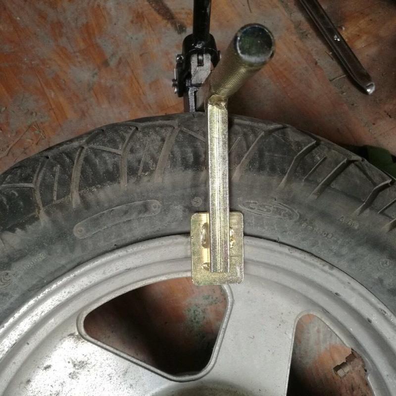 真空胎拆卸工具手动扒胎器工具电动车摩托车龙钳轮胎夹压胎 扒胎器41厘米最大扩口19厘米