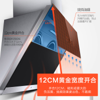 容声(RONGSHENG)侧吸式油烟机CXW-280-RSP758（自动洗）18立方持久大吸力 低噪音