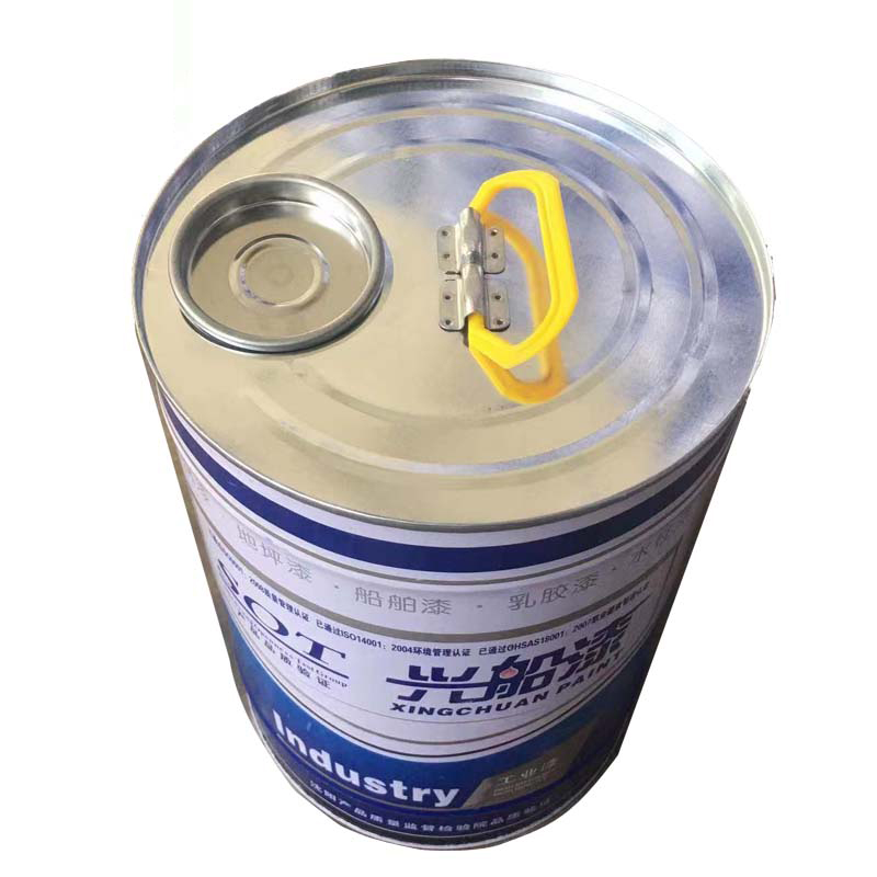兴船 醇酸磁漆 黑 10kg 桶高清大图