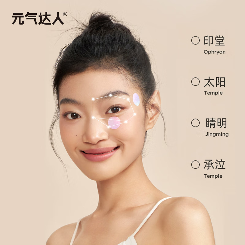 元气达人叶黄素护眼润目贴20贴/盒