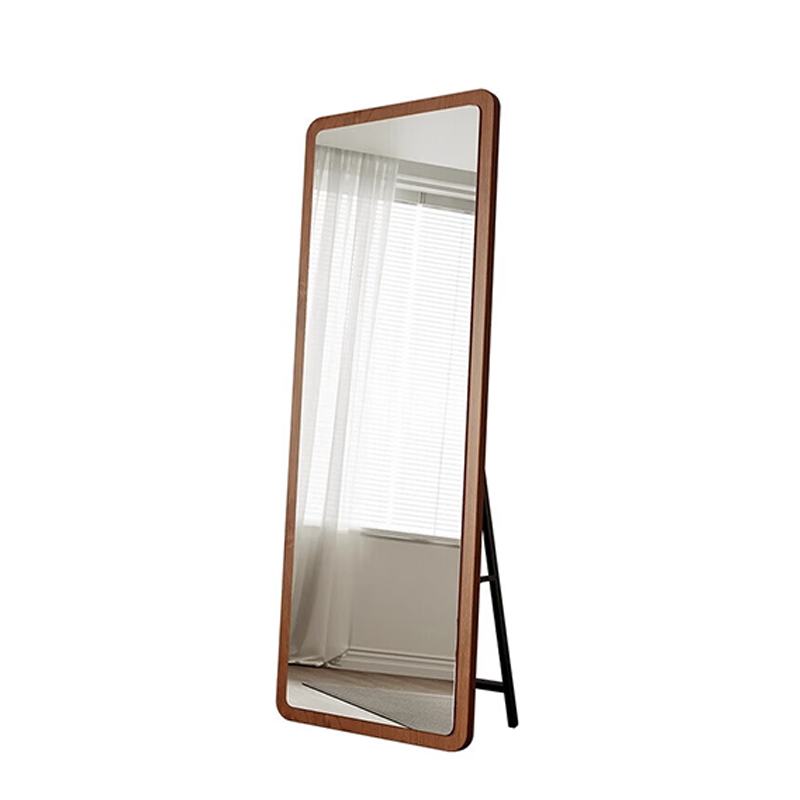 亮电 木质镜子全身镜贴墙自粘壁挂穿衣镜落地镜高清试衣镜挂墙大镜子(计价单位:台)高清大图