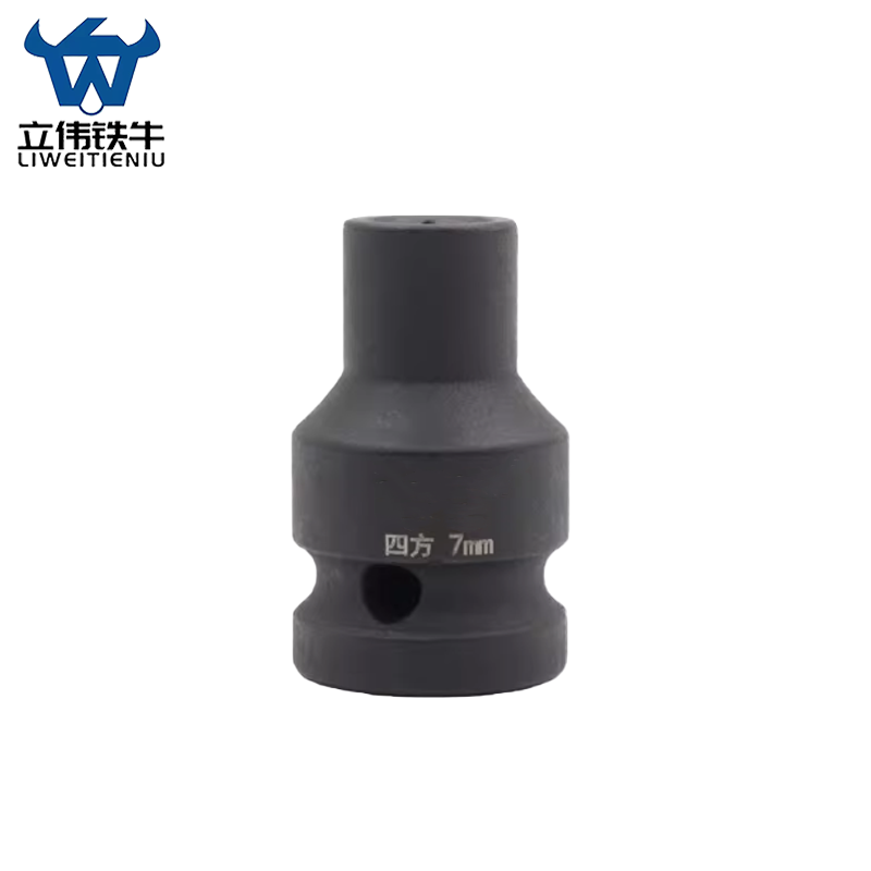 立伟铁牛1/2小风炮短套筒 7mm/个高清大图