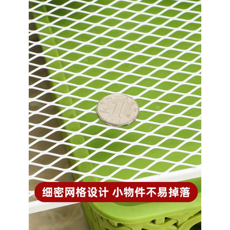 厨房落地用品家用大全橱柜分层收纳架子沥水碗架锅架调料架收纳层架 三维工匠高清大图