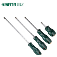 CCSM 世达 SATA 61607 T系列穿心一字螺丝批 8*200 10寸