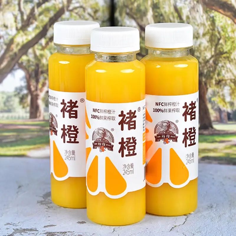 褚橙NFC鲜榨橙汁245ml×12瓶高清大图