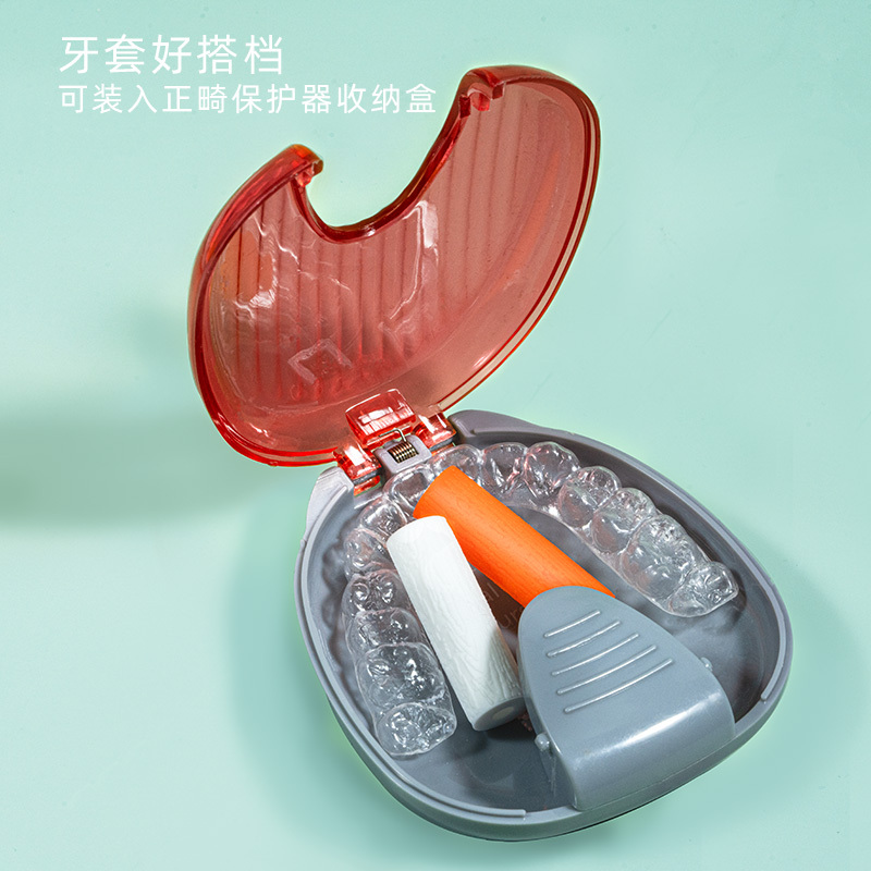 小鹿妈妈正畸咬胶隐形牙套咬胶矫正手持隐磨牙棒咬胶牙棒隐适时代高清大图