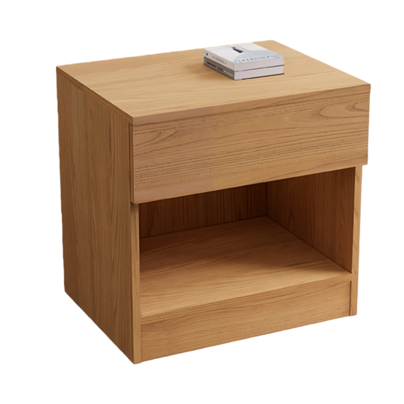 烁恒 床头柜50cm 个高清大图