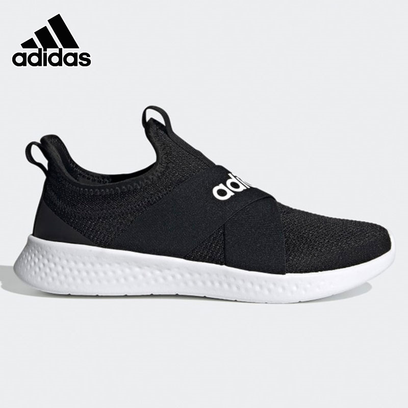ADIDAS阿迪达斯跑步鞋轻便舒适低帮女鞋一脚蹬运动鞋FX7326 D