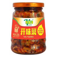 味聚特 开味菜 328g 咸菜下饭菜特产四川泡菜开味菜328g瓶装