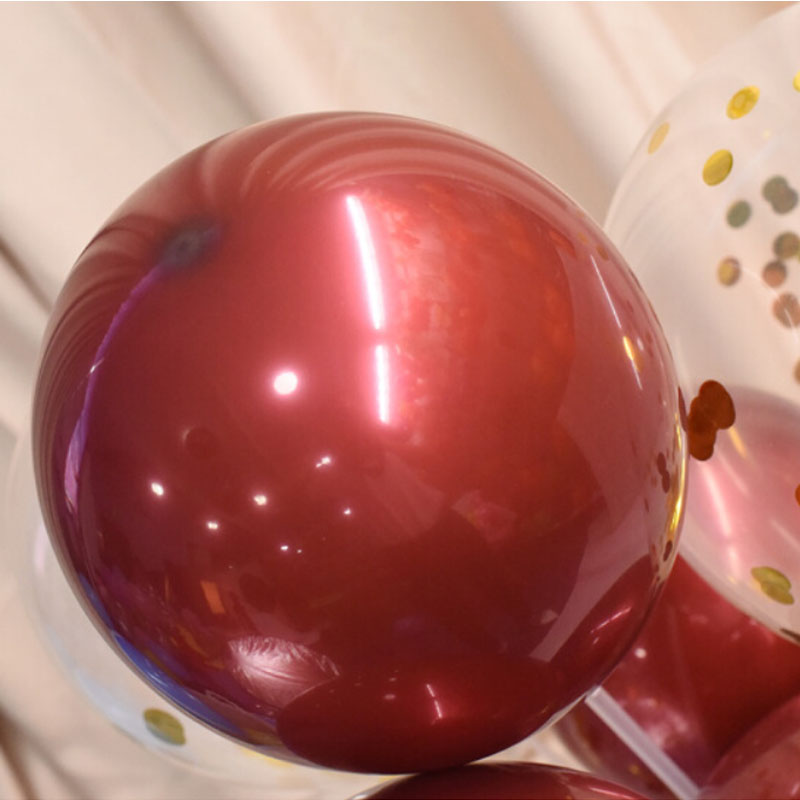 红色桌飘气球2套装 HQ-11321（30件起订）高清大图