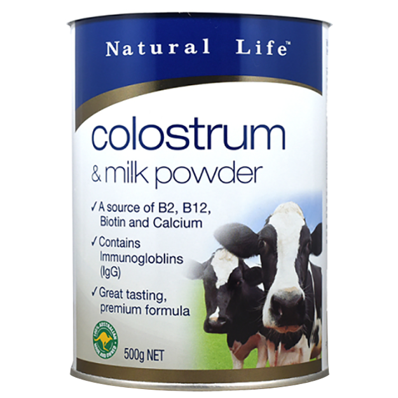 [效期至2022年2月28日]Natural Life 优然澳蜜 牛初乳粉 500g