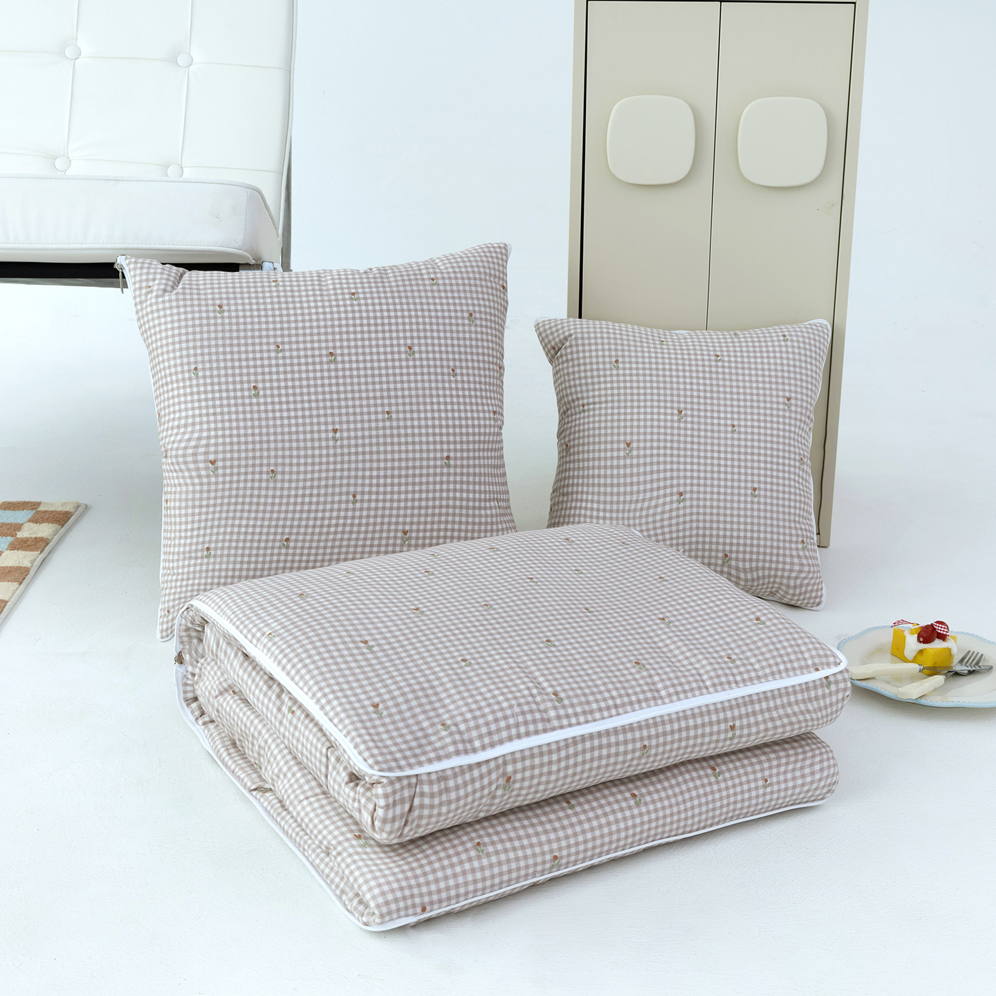 浩博时代 全棉抱枕被 个高清大图