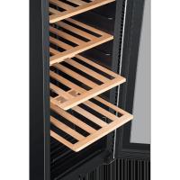 海尔(Haier) JC-220(BD) 220升 恒温红酒柜 葡萄酒储藏立式冰柜 家用冷柜冰吧 饮料冷藏展示柜 侧开门