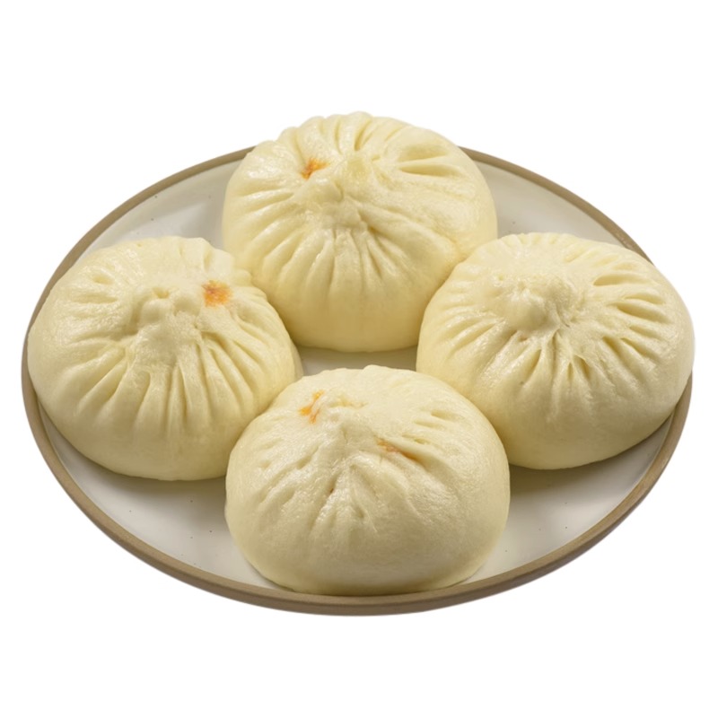 金陵饭店 南京特产馔享龙虾包大肉包 早餐速食冷冻包子8个150g/个(两盒)高清大图