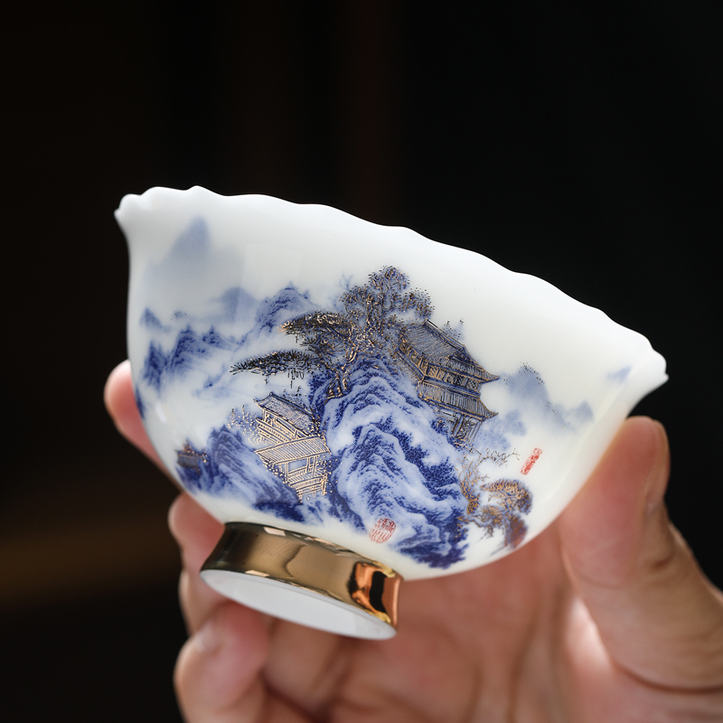MULTIPOTENT整套功夫茶具套装黄旭东大师作品冰晶玉(高山流水)冰月小套组
