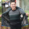 YUANSU棉衣男中老年加绒加厚爸爸棉服40-50岁大码男棉袄冬装外套棉衣