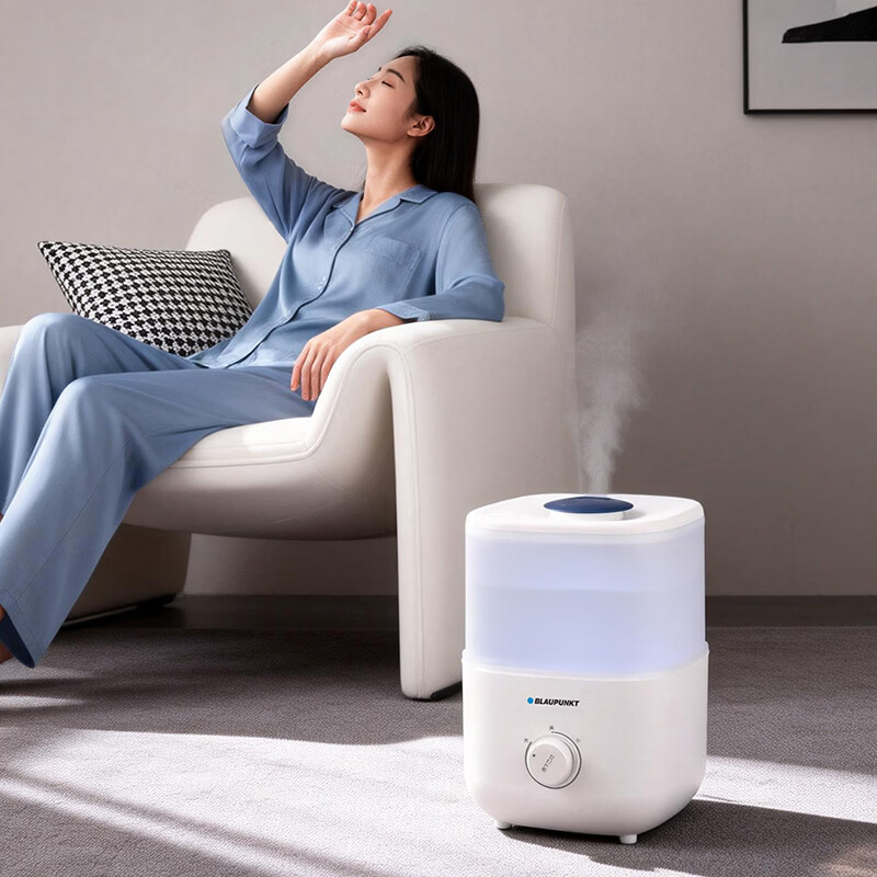 蓝宝加湿器 德国蓝宝加湿器家用大容量室内卧室婴儿净化加湿器BP-JS2730白色高清大图