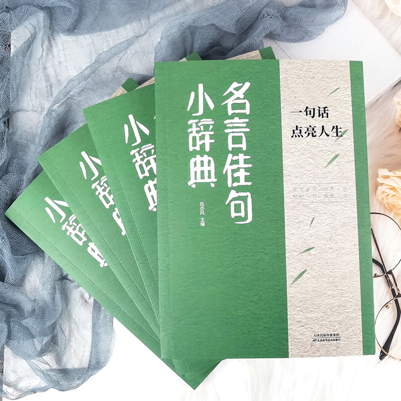 [全套2册]名言佳句小辞典+句子迷 [正版]名言佳句小辞典国学经典感悟人生语录小学三四五六年级励志格言警句名人名言优美句高清大图