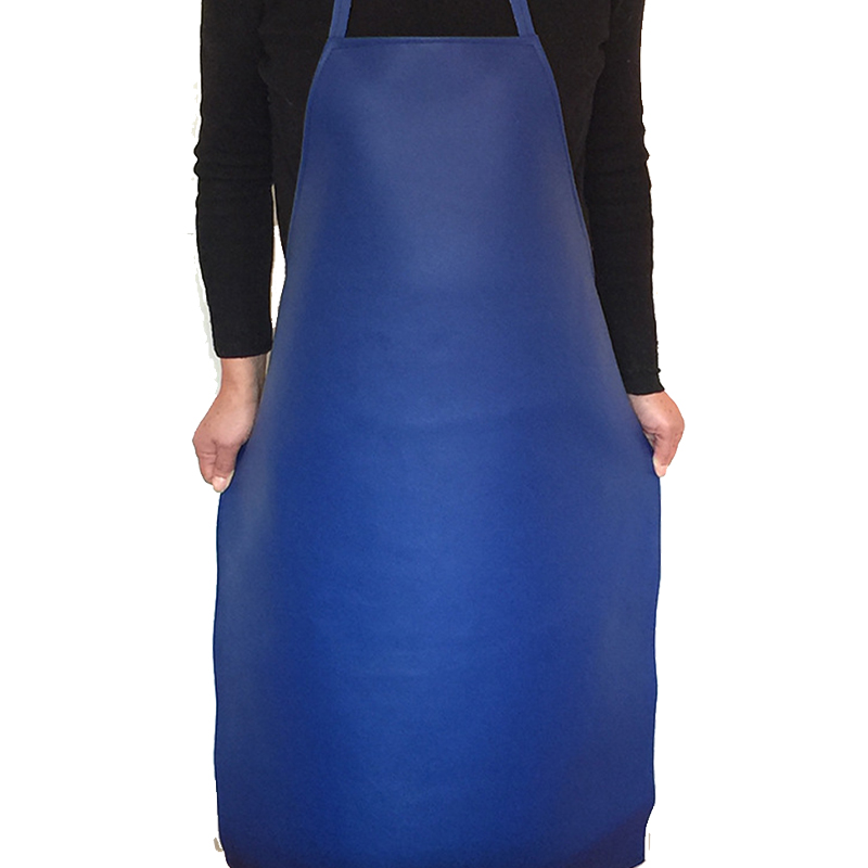 添盾 皮革防水防油耐酸碱PU围裙 TD-BPW1062 1m 深褐色 件高清大图