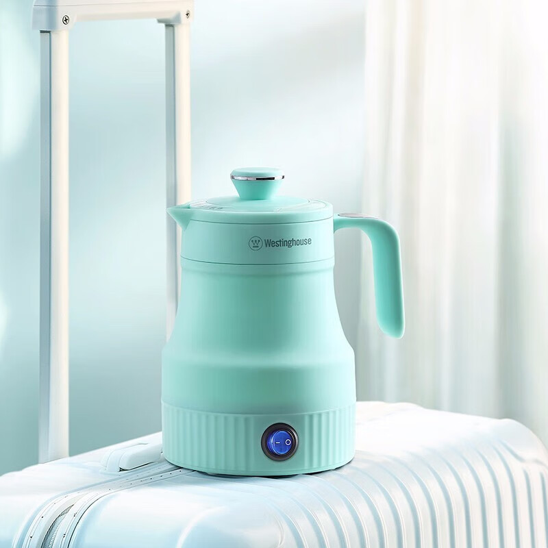 西屋(WESTINGHOUSE) 家用旅行迷你折叠便携电水壶折叠水壶 WEK-0602,0.8L高清大图