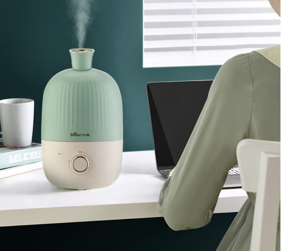 小熊智能加湿器 容量 恒湿净化保湿 安心睡眠设计高清大图