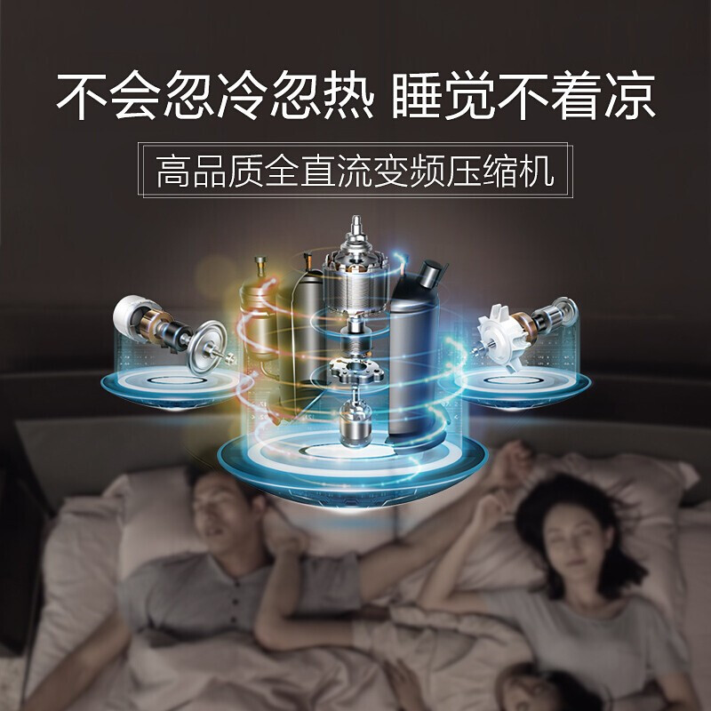 美的 大2匹立式圆柱柜机 KFR-51LW (含安装,辅材费另算)