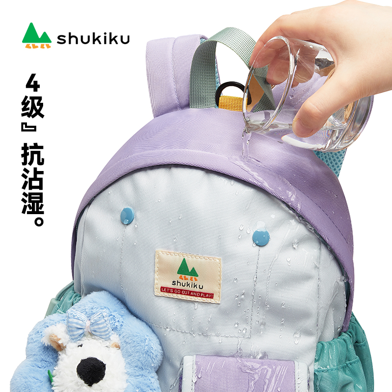 Shukiku 乐兜兜儿童公仔双肩包 SDCB0421E04 慕斯苹果*M高清大图