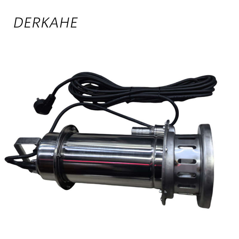 DERKAHE WQ(D)-B不锈钢污水污物潜水电泵 WQD3-7-0.25B 台高清大图