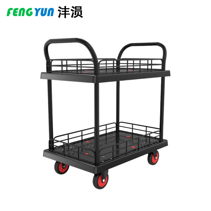 沣涢 手推车 平板车 480*720*820mm 个高清大图