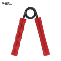华信凯达 铝合金金属握力器 A型握力器 红色竹节200磅 手部力量锻炼握力器