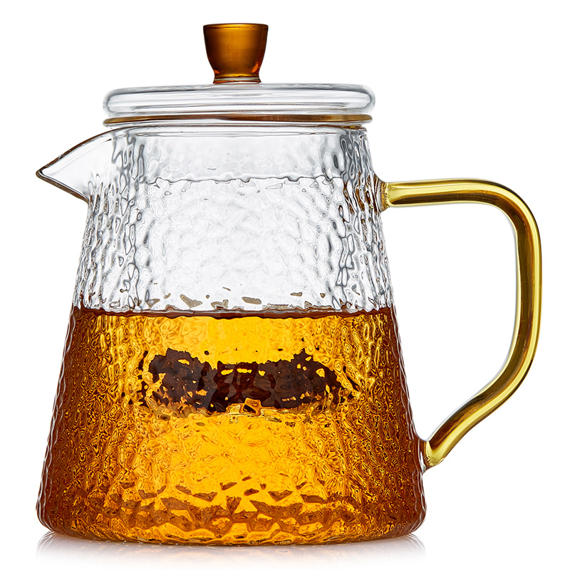 玻璃茶壶耐温加厚过滤泡茶壶小家用水壶茶具套装煮茶器|大号610ml
