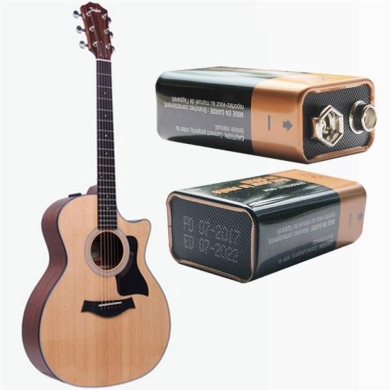 泰勒吉他电池专用吉他拾音器电池电箱吉他金霸王9v电池视频