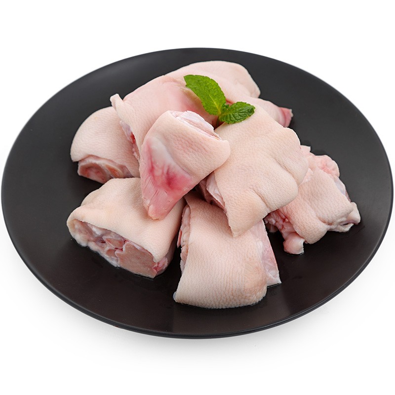 食无竹 猪蹄块1kg 免切猪蹄子猪爪猪手猪脚猪蹄生鲜 囤货食品 猪肉生鲜高清大图