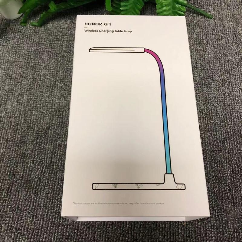 huawei gift华为原装智能台灯手机无线充电床头灯触摸感应led护眼 蓝