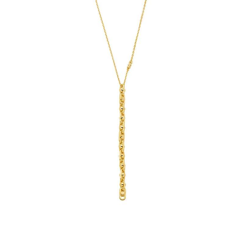 迈克·科尔斯(MICHAEL KORS)女士项链14K金镀层SterlingSilver链