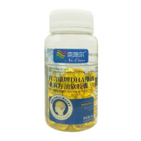 金思力牌金思力胶囊DHA藻油亚麻籽油软胶囊共6瓶提高增强改善青少年中小学生高中生中考高考生备考记忆力差营养保健品非补脑素