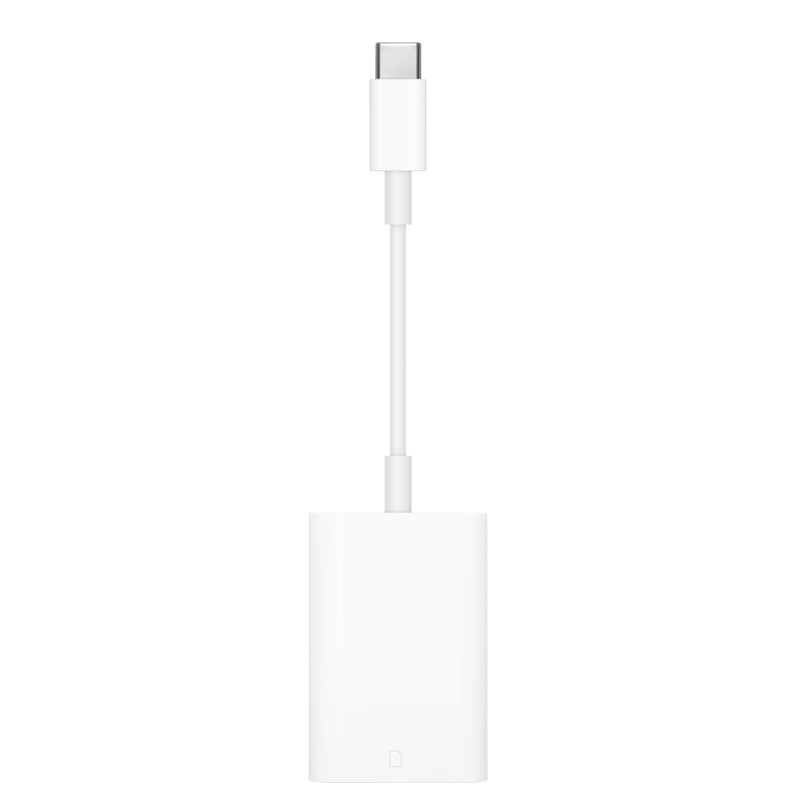 Apple 转接线 USB-C 转 SD 卡读卡器 MUFG2CH/A