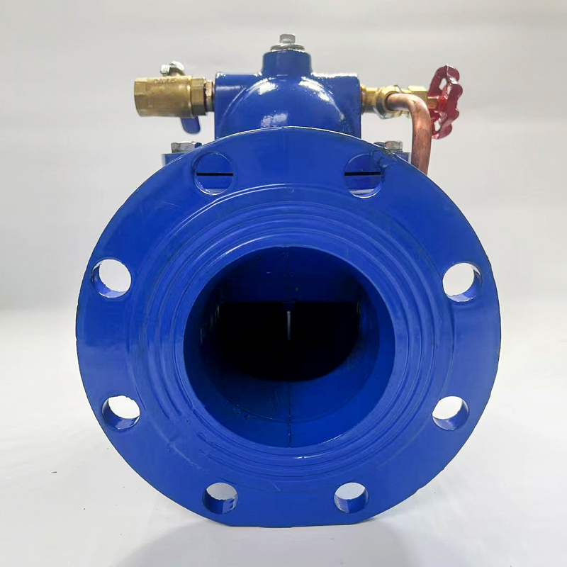 平环 法兰遥控浮球阀 100X-16Q 球墨铸铁 DN80(大体250mm长)