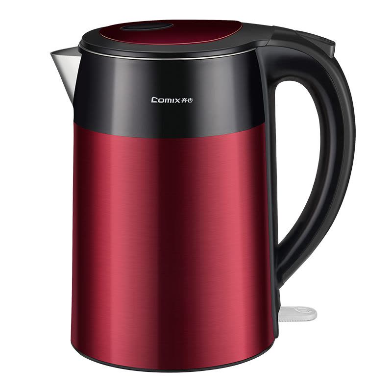 齐心 LC-205 保温电热水壶 1.8L 檀红色图片