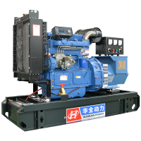 华全(Huaquan)防雨棚柴油发电机 30kw山东潍坊发电机组 ZH4100D四缸30千瓦 免维护小型发电机380V