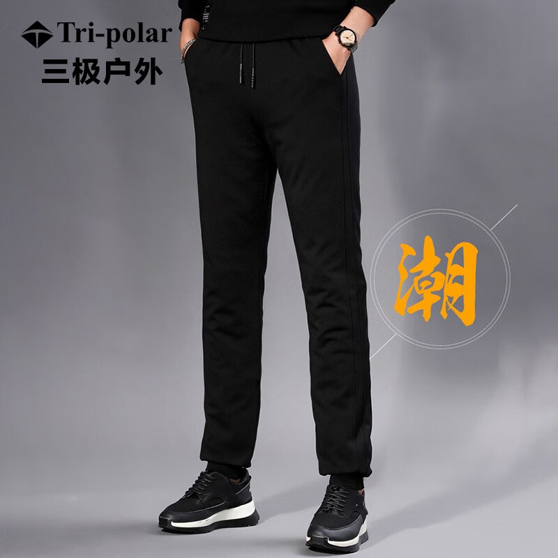 三极 TP5413 男士弹力保暖羽绒裤