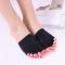 露趾-黑色 5双 均码 袜子女隐形五指袜套女高跟鞋半截袜套防滑硅胶夏季薄款鱼嘴露趾袜