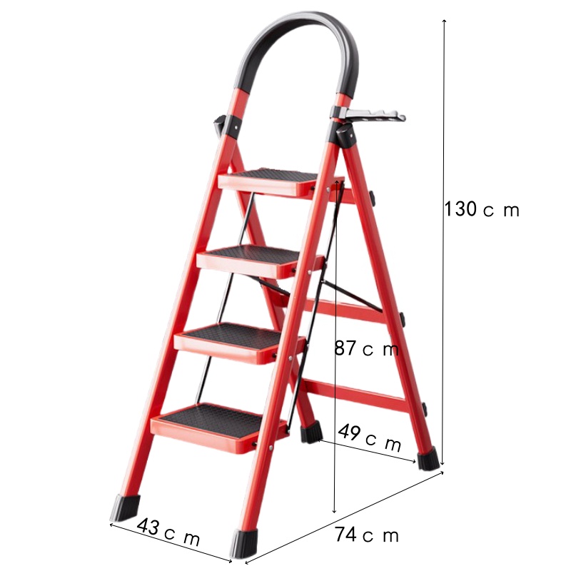 晨磊家用人字梯四步/个高清大图
