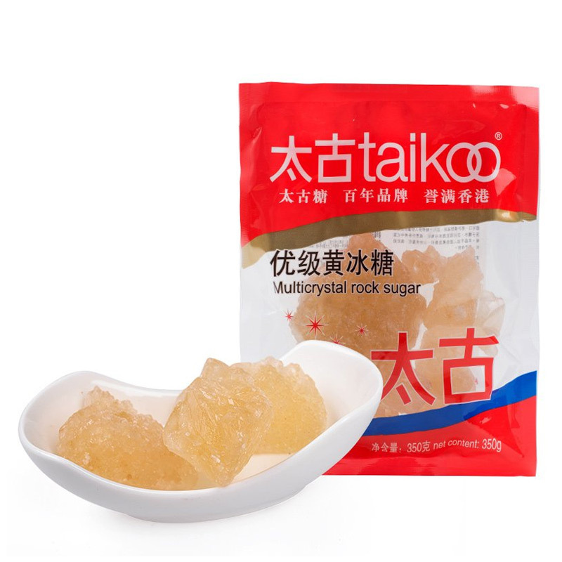 太古优级黄冰糖350g 厨房调味品 袋装老冰糖 甜品煲汤 太古出品