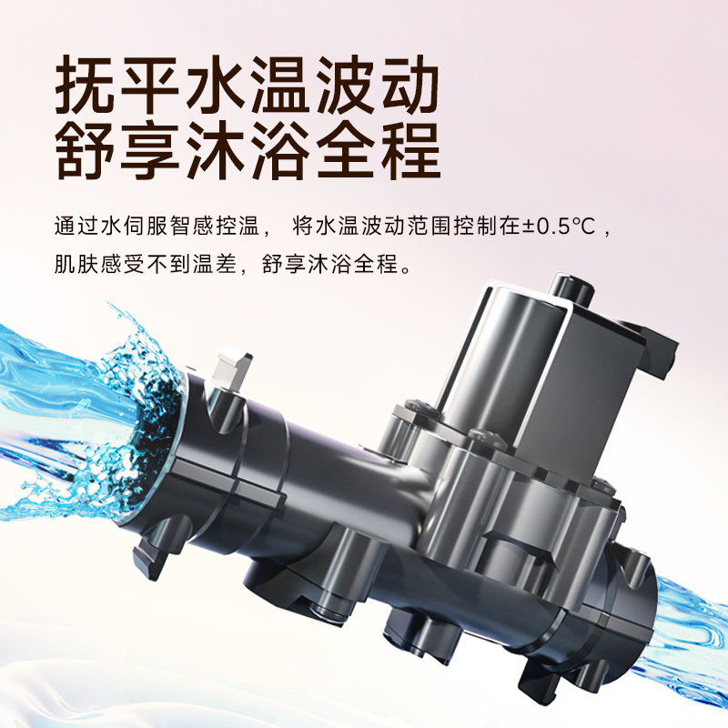 帅康(sacon)16C805燃气热水器16升速热家用防倒风防冻水伺服控温ECO节能低水压启动变频恒温快热式热水器天然气