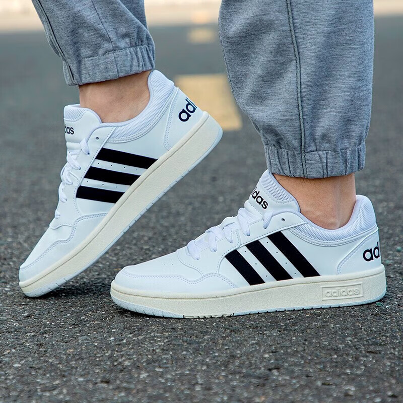 阿迪达斯男鞋运动鞋时尚百搭舒适低帮休闲鞋轻便低帮板鞋男gy5434