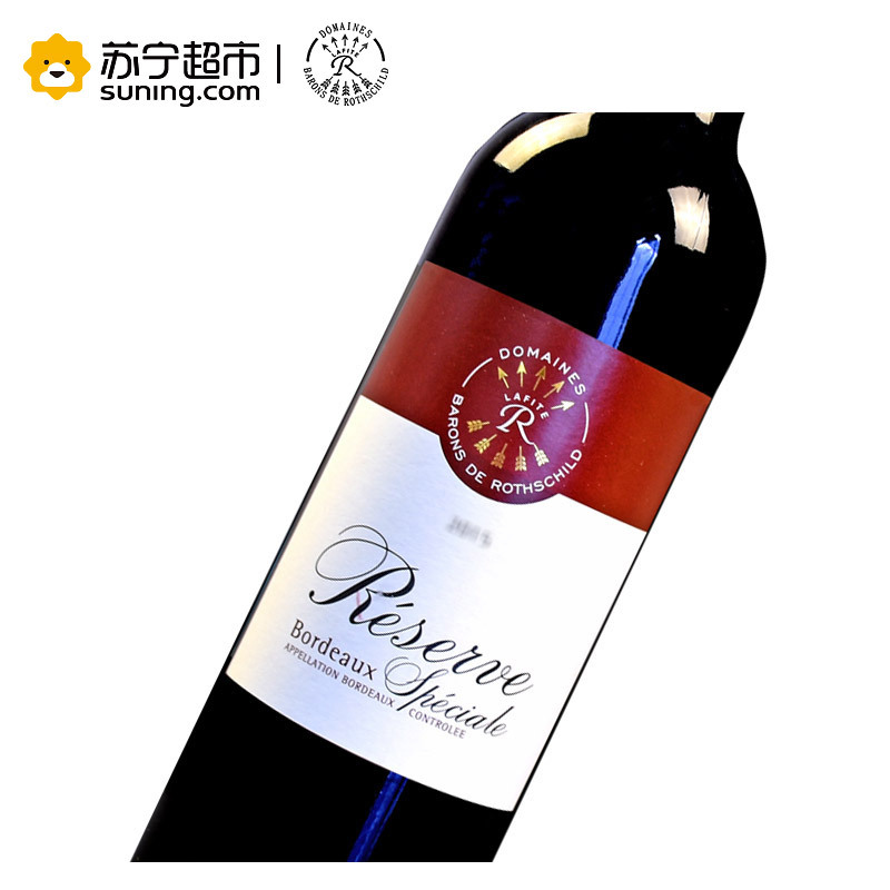 拉菲/Lafite 法国进口红酒 拉菲珍藏波尔多干红葡萄酒整箱750ml*6