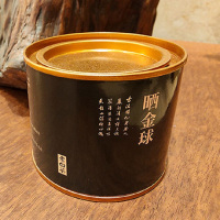 上合兰山晒金球老白茶50克