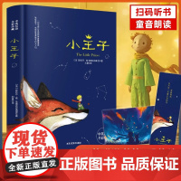 【精装硬壳】小王子正版书籍中英双语版英文儿童童话故事书世界名著小说文学读物三四五六年级小学生课外阅读必读的完整无删减原版