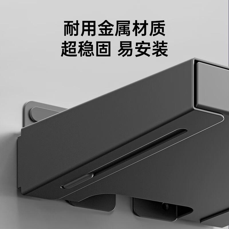 坚果投影(JMGO)壁挂支架投影机专用(内置收纳盒简易安装一体式简约设计融入家居环境高清大图